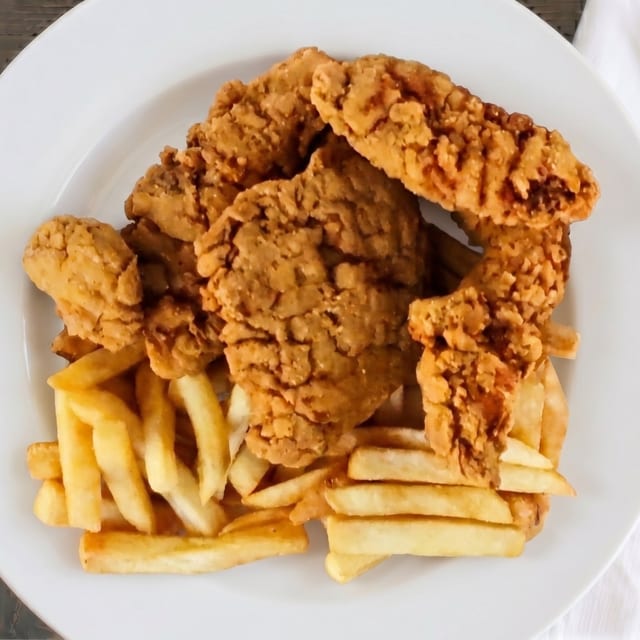 Chicken Strips Basket.