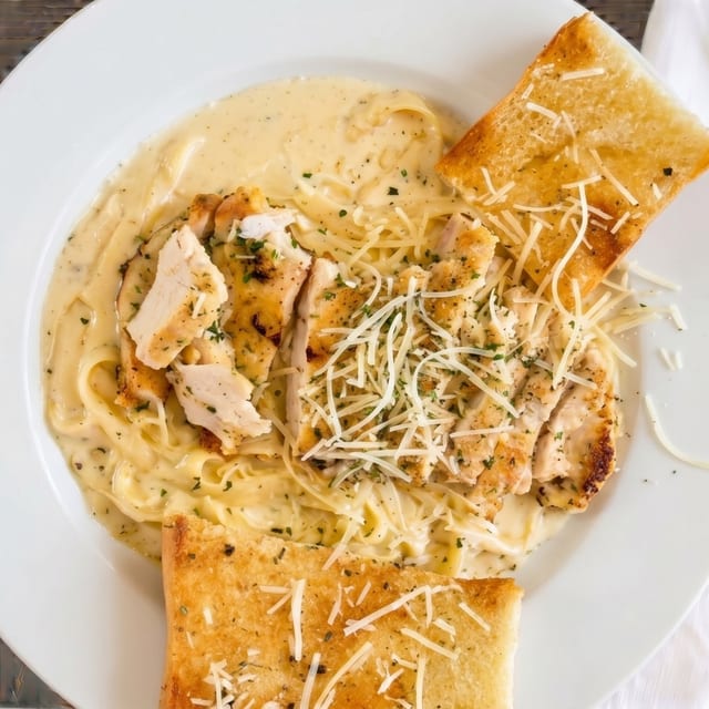 Chicken Fettuccine.
