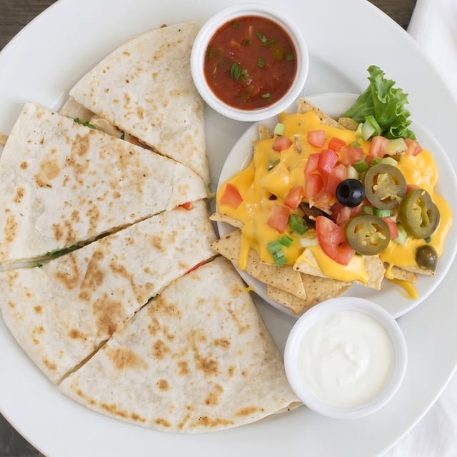 Quesadillas.