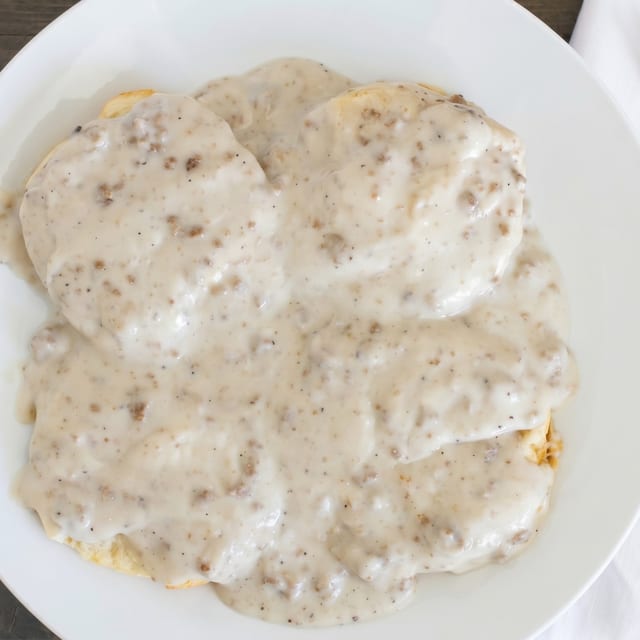 Biscuits & Gravy.