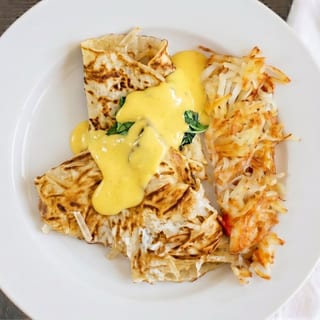 Spinach Omelette